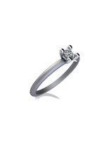 Anneau Gemoro Femme in Or blanc Diamante 0.09 Ct SS744BIA09 - SS744BIA09